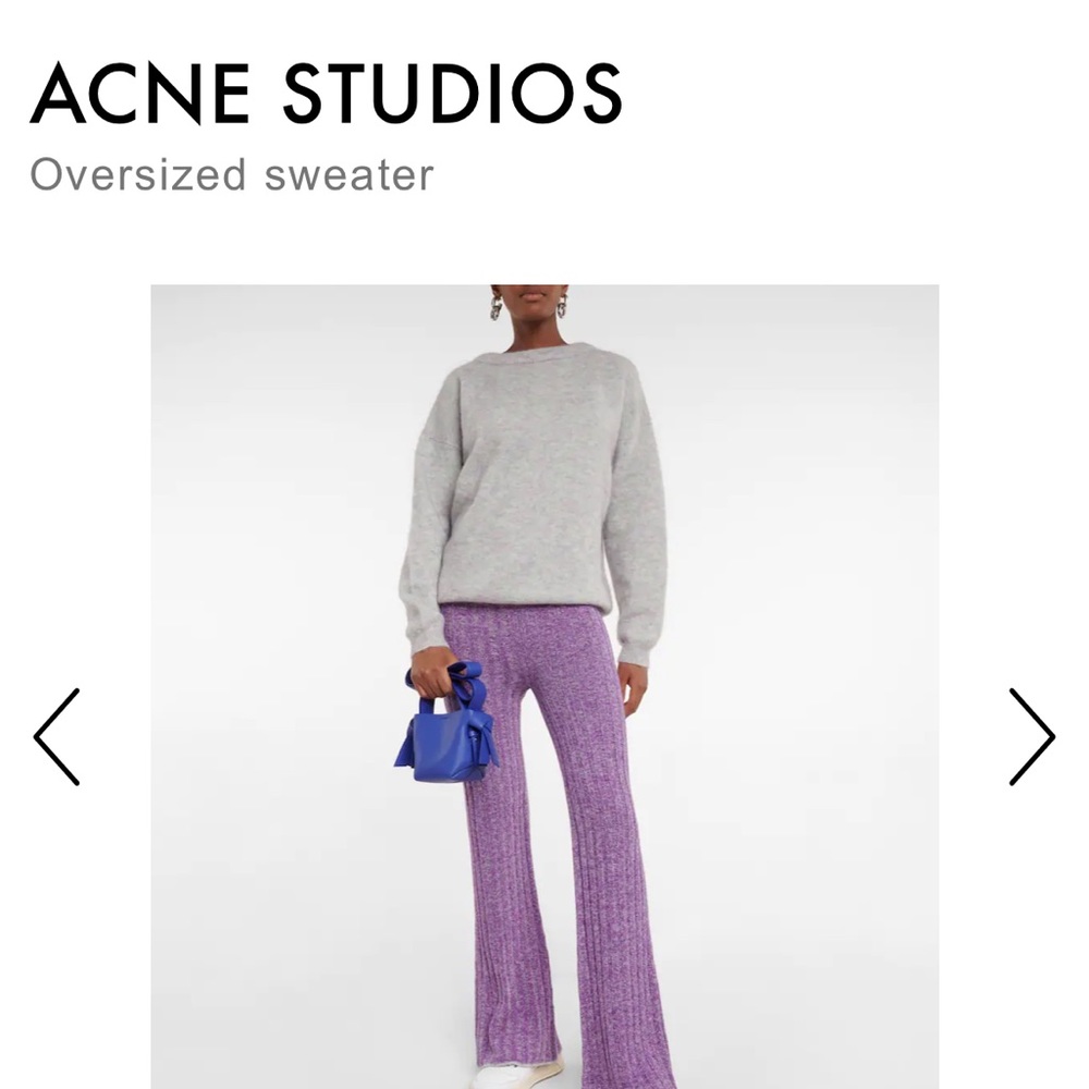Acne studio mohair new sweater